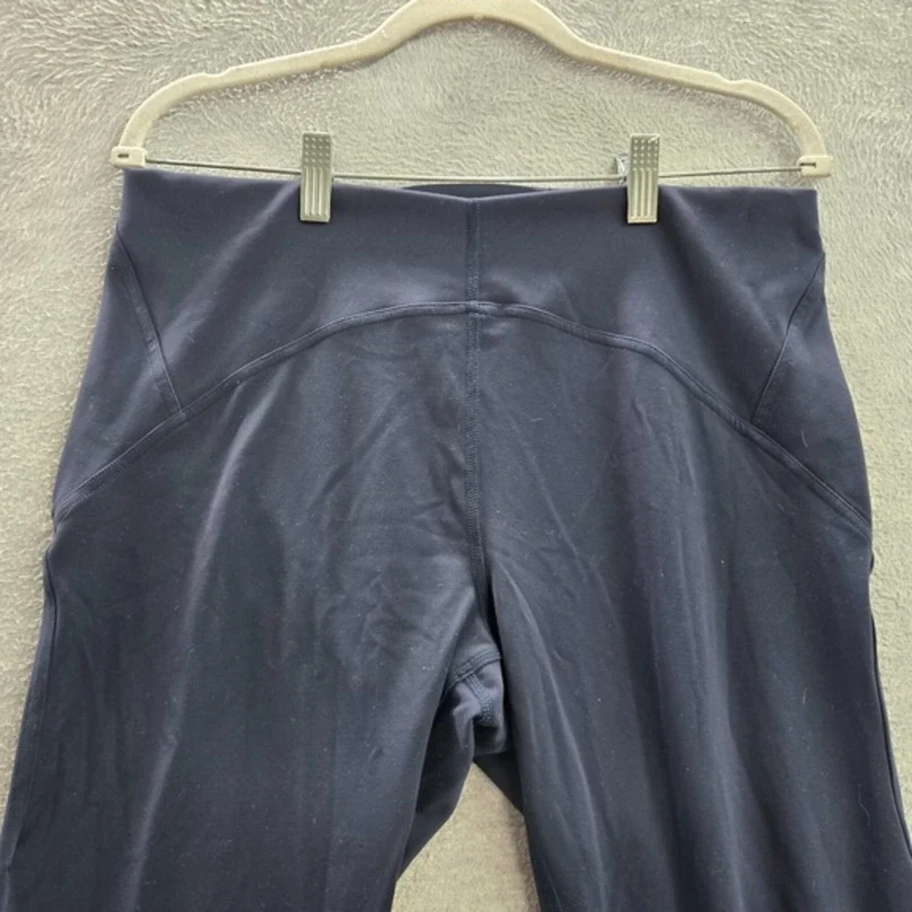 Lululemon Women Activewear Pants 14 Blue Instill High Rise Leggings 24 in Inseam